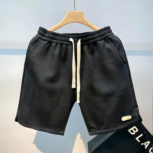 Schwarze Freizeitshorts
